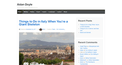 Desktop Screenshot of aidandoyle.net