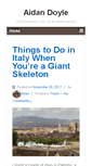 Mobile Screenshot of aidandoyle.net